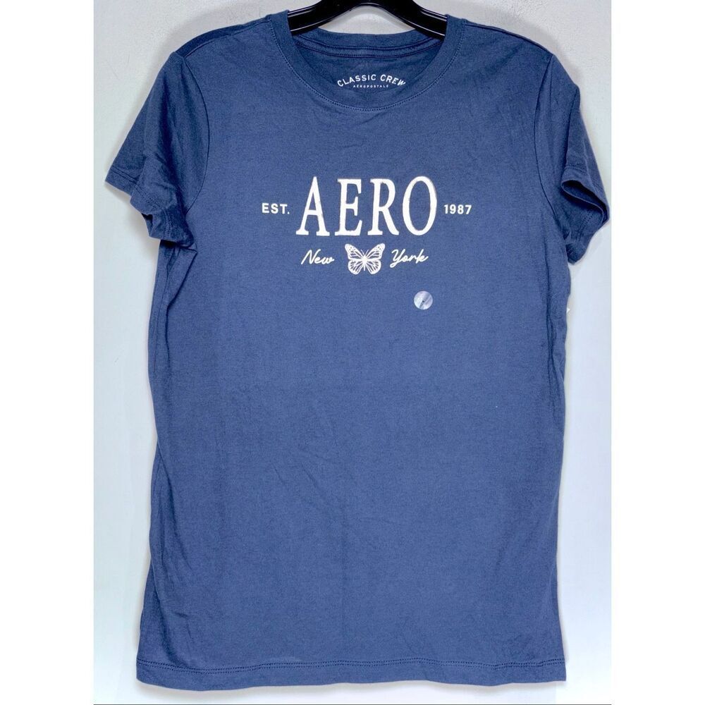 Aero classic crew tee shirt size large